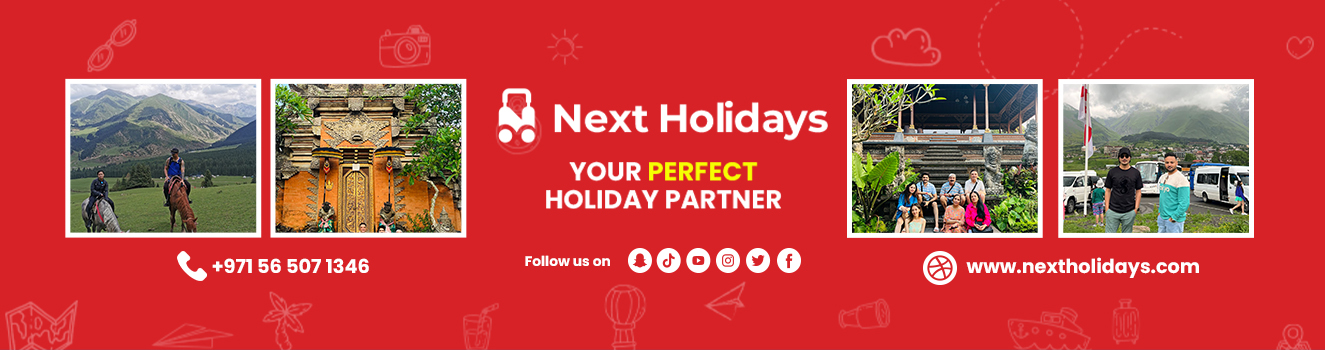  Next Holidays is a Top Travel Agency in Dubai, UAE.  Find the Best Deals on Dubai Activities, Staycations, and Hotels in UAE. 